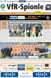 das club-magazin - VfR Aalen 1921 e.V.