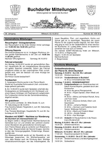 Mitteilungsblatt KW 40 vom 03.10.2012.pdf - Buchdorf