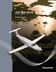 PC-12 NG - Just the Facts - Pilatus Aircraft