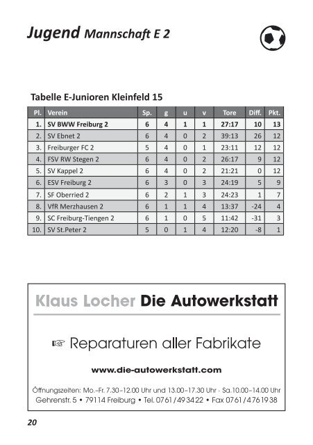 Tischtennis | Kegeln - SV Blau-Weiss-Wiehre