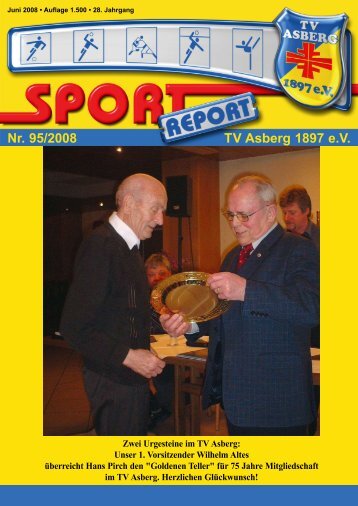 Vorbereitungsspiele Saison 2008/2009 - TV Asberg 1897 eV