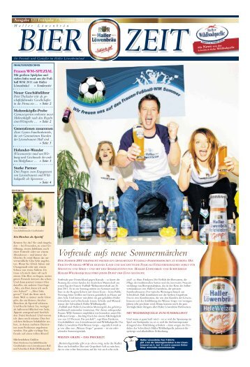 Frühjahr / Sommer 2011 - Haller Löwenbräu