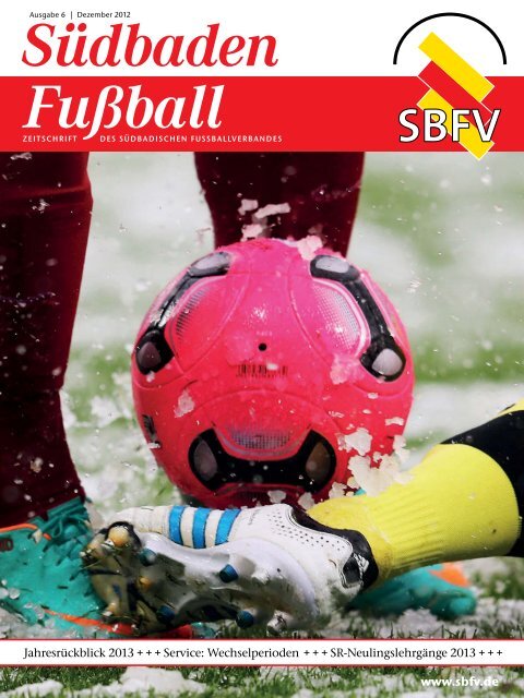 Ausgabe 6 | Dezember 2012 - SBFV