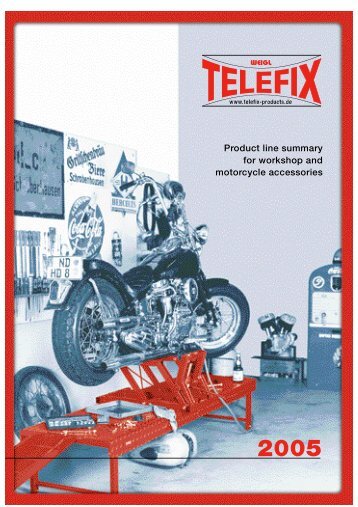 Product line summary for workshop and motorcycle ... - Telefix