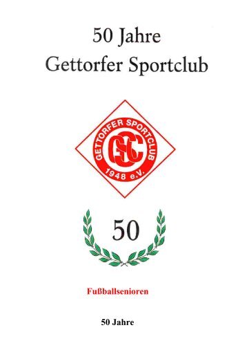 Fußballsenioren 50 Jahre