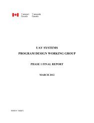 uav systems program design working group phase 1 final report ...