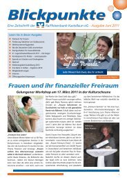 Blickpunkte Mai 2011 - Raiffeisenbank Kastellaun eG