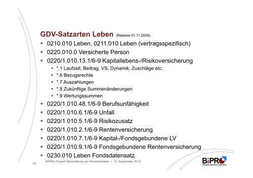 Herzlich Willkommen zur Abschlussveranstaltung Projekt ... - BiPRO