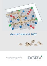 Geschäftsbericht 2007 - DGRV