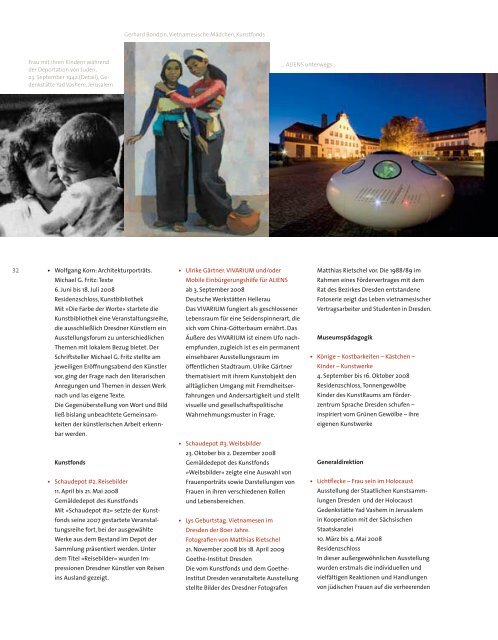 Jahresbericht 2008 - Staatliche Kunstsammlungen Dresden