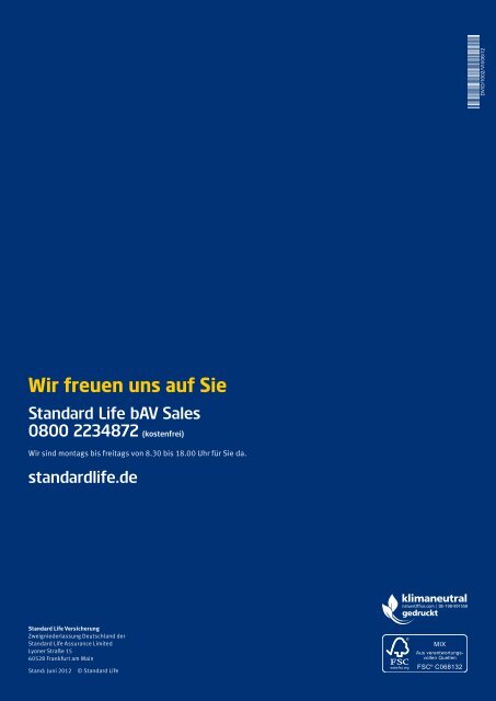 FREELAX DV - Standard Life