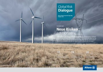 Neue Risiken - Allianz Global Corporate & Specialty