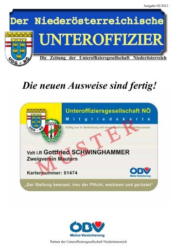 Download - Unteroffiziersgesellschaft Niederösterreich