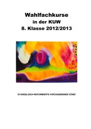 Wahlfachkurse KUW 8. Klasse (im PDF-Format)