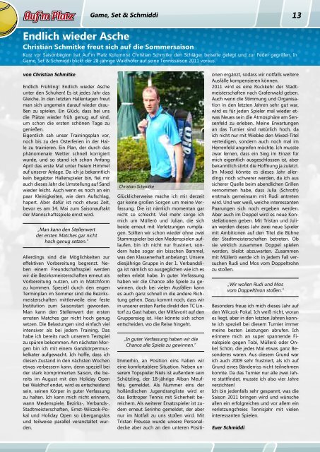 Sommersaison 2011 - LWZ Medien