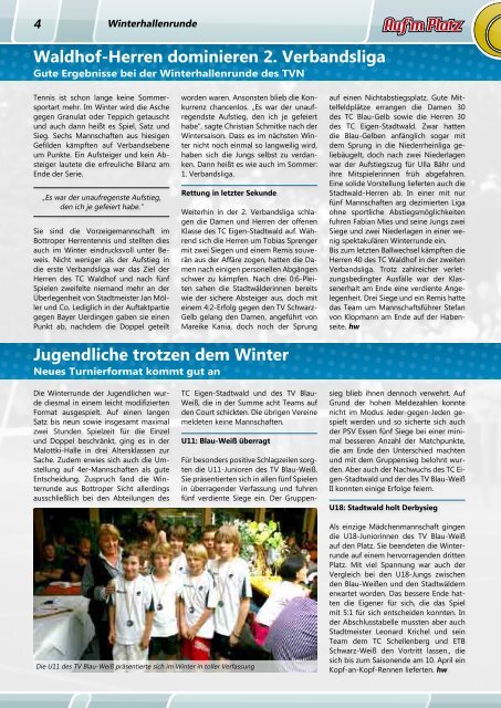 Sommersaison 2011 - LWZ Medien