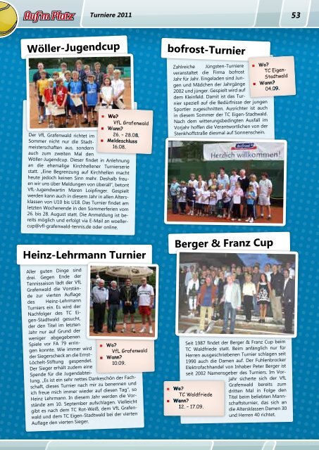 Sommersaison 2011 - LWZ Medien