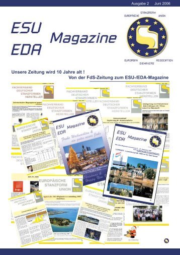 Von der FdS-Zeitung zum ESU-/EDA-Magazine