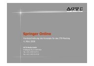 Springer Online - Springer Reisen