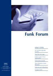 Funk Forum 1/2006 - Funk Gruppe