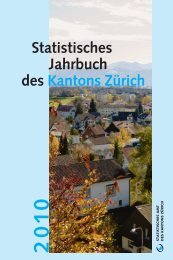 Statistisches Jahrbuch des Kantons Zürich - Statistisches Amt des ...
