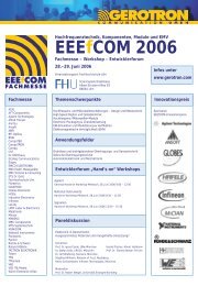 EEEfCOM 2006 - Institut für Nachrichtentechnik und ...