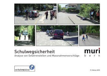 Schulwegsicherheit - Muri bei Bern