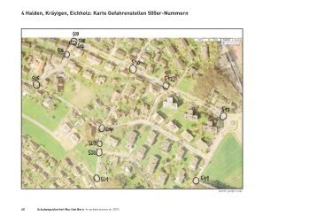 4 Halden, Kräyigen, Eichholz: Karte Gefahrenstellen ... - Muri bei Bern