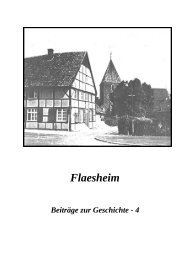 Kreuze am - Flaesheimer Heimatverein eV