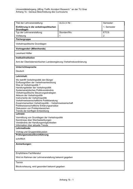 curriculum - mibla.TUGraz.at