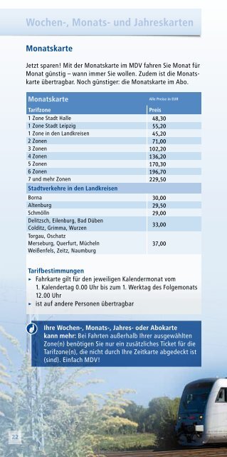 Verbundtarif - Hallesche Verkehrs-AG