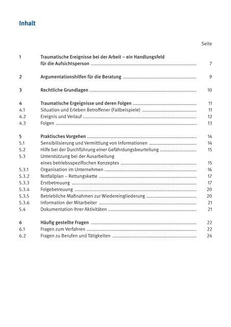 Trauma – Psyche – Job: Ein Leitfaden für ... - Health@Work