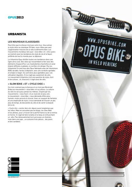 Catalogue 2013 - Opus