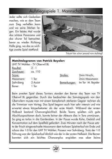 Score Juli 05 (Page 1) - UHT TV Wohlen