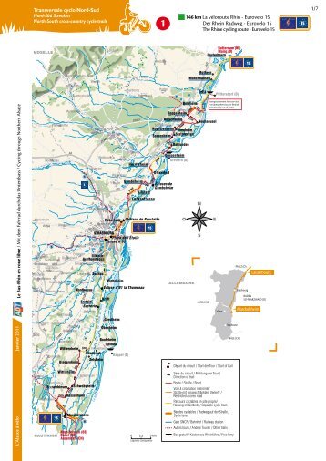 146 km La véloroute Rhin - Eurovelo 15 Der Rhein Radweg ...