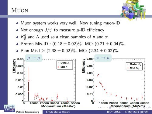 LHCb Status Report - CERN