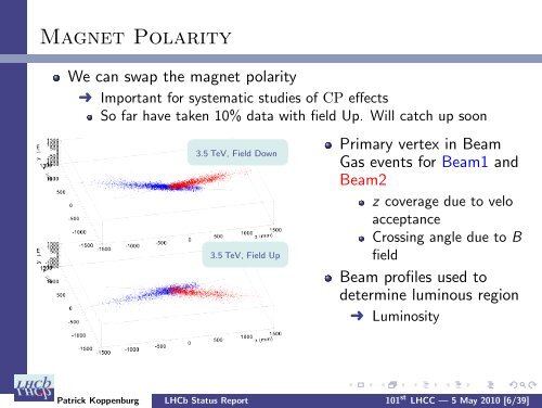 LHCb Status Report - CERN