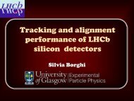 Tracking and alignment performance of LHCb silicon detectors