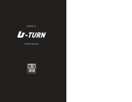 03 U-Turn Rear Manual - Birota