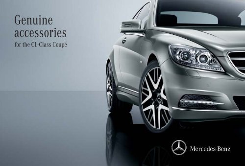 Genuine accessories for the CL-Class Coupé - Mercedes-Benz