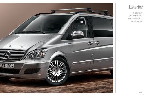 Genuine accessories for the Viano - Mercedes