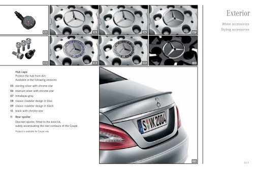 Genuine Accessories for CLS-Class Shooting ... - Mercedes-Benz