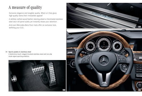 Genuine Accessories for CLS-Class Shooting ... - Mercedes-Benz