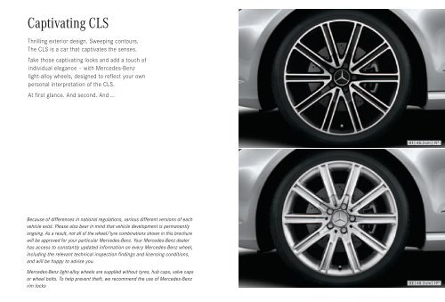 Genuine Accessories for CLS-Class Shooting ... - Mercedes-Benz