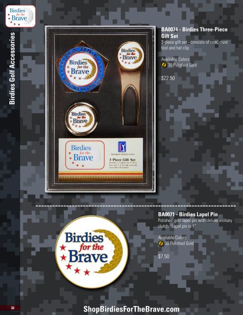 ShopBirdiesForTheBrave.com What is Birdies for the Brave