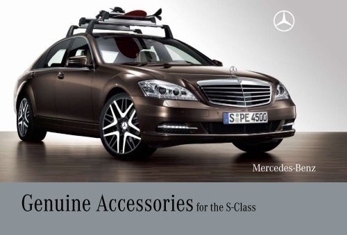 Genuine Accessories for the S-Class - Three Point Motors Nanaimo