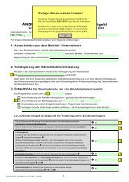 ÄNDERUNGSMELDUNG - Altersteilzeitgeld - steuerexperten.at