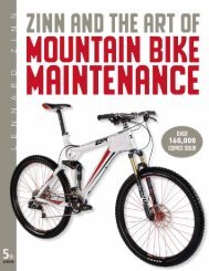 Zinn & The Art Of Mountain Bike Maintenance - VeloPress