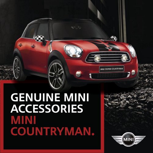 genuine mini accessories MINI Countryman. - N. Conlan &amp; Sons