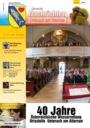(2,29 MB) - .PDF - Unterach am Attersee - Land Oberösterreich